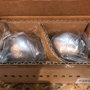 Pottery Barn Pewter finials